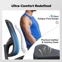 Load image into Gallery viewer, MERACH Recumbent Exercise Bikes for home, Light Commercial High-end Recumbent Bike for Seniors Adults, Magnetic Recumbent Exercise Bike with Smart Bluetooth and Exclusive App, LCD, Heart Rate Handle
