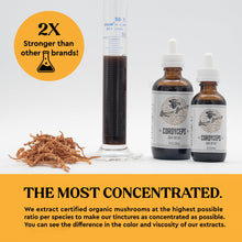 Load image into Gallery viewer, Hodgins Harvest Organic Reishi Mushroom Fruiting Body Extract Tincture - Extra Concentrated Dual Extract Supplement - Supports Heart Health &amp; Wellness - USDA Organic Mushrooms - 4 oz

