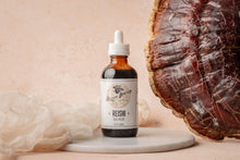Load image into Gallery viewer, Hodgins Harvest Organic Reishi Mushroom Fruiting Body Extract Tincture - Extra Concentrated Dual Extract Supplement - Supports Heart Health &amp; Wellness - USDA Organic Mushrooms - 4 oz
